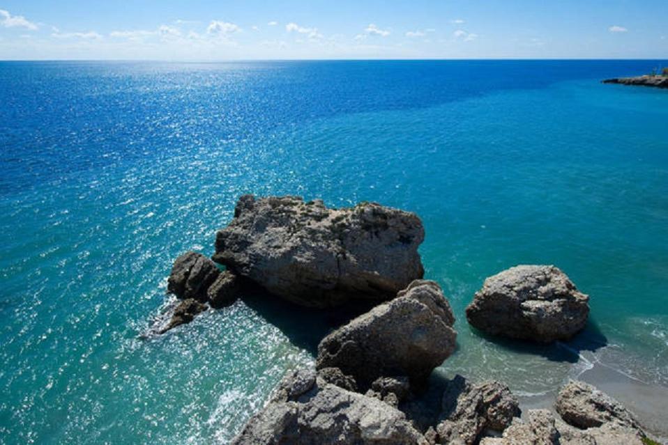 Apartamento Vista Mar Frontal Torrox Bagian luar foto